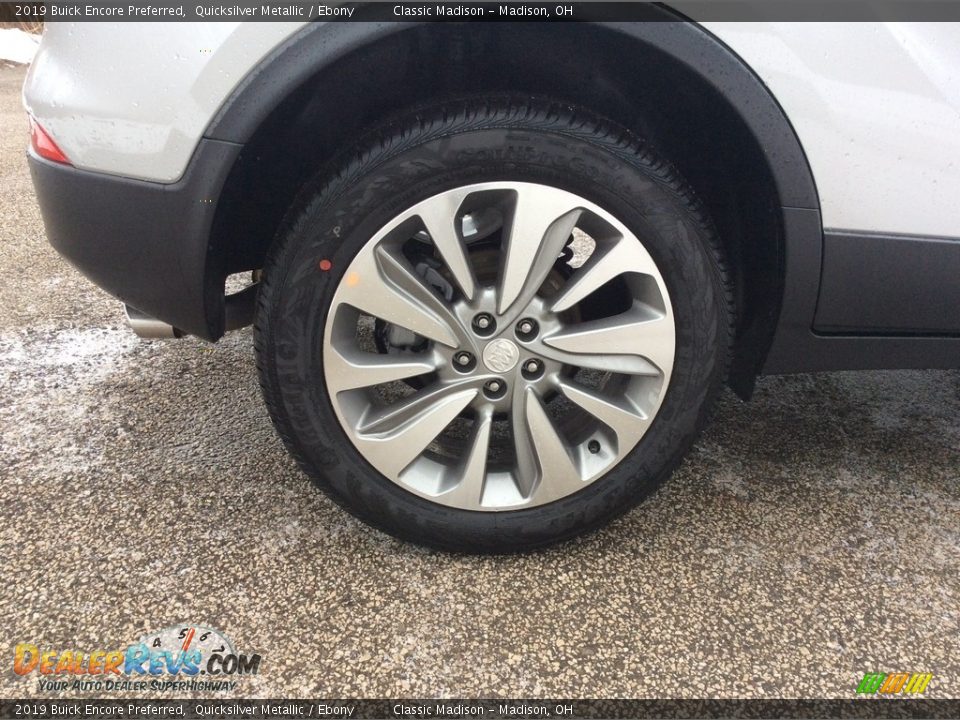 2019 Buick Encore Preferred Quicksilver Metallic / Ebony Photo #7