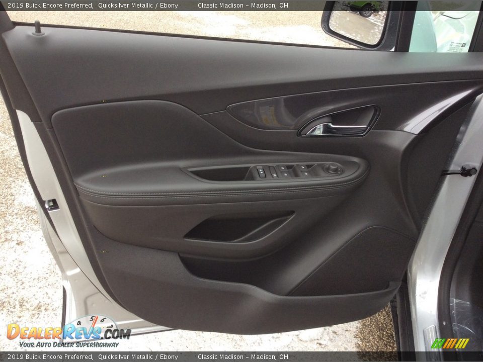2019 Buick Encore Preferred Quicksilver Metallic / Ebony Photo #8