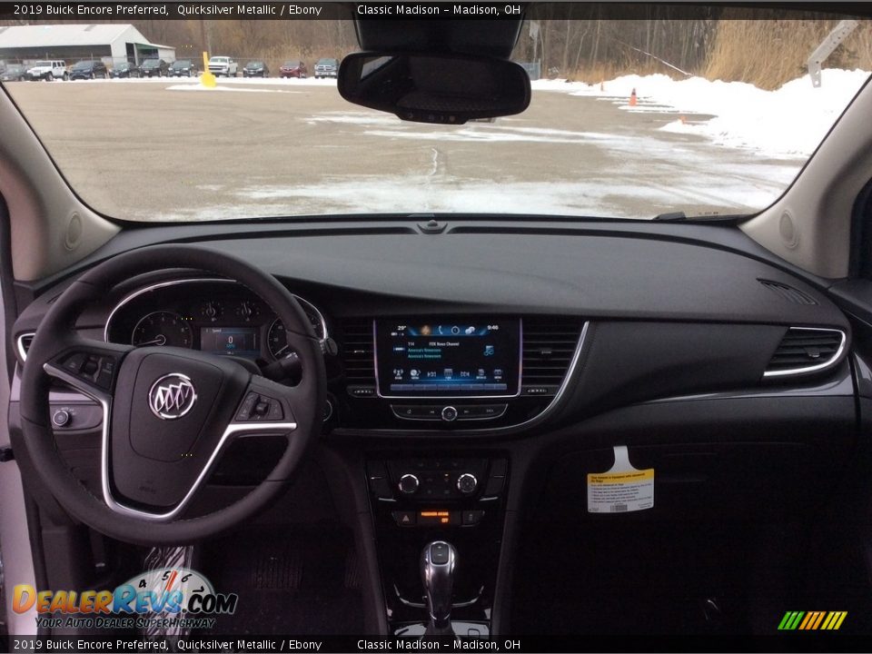2019 Buick Encore Preferred Quicksilver Metallic / Ebony Photo #11