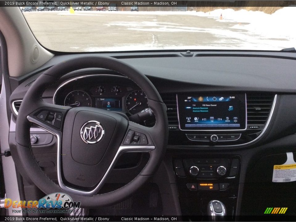 2019 Buick Encore Preferred Quicksilver Metallic / Ebony Photo #12