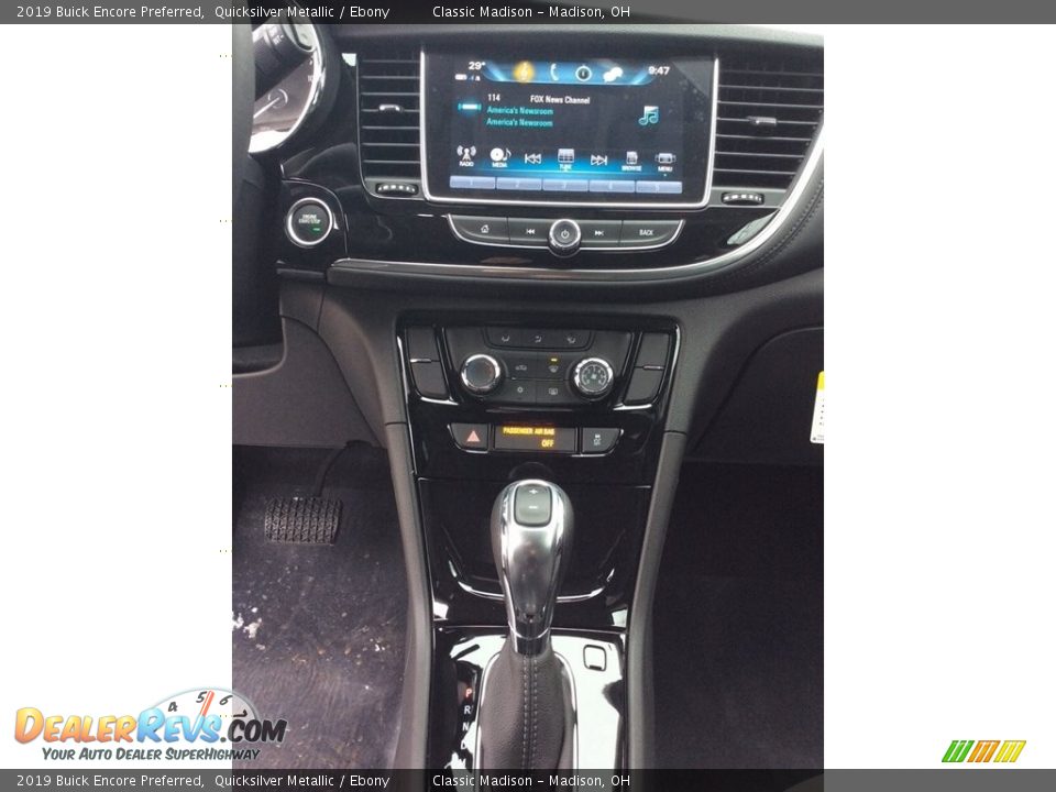 2019 Buick Encore Preferred Quicksilver Metallic / Ebony Photo #13
