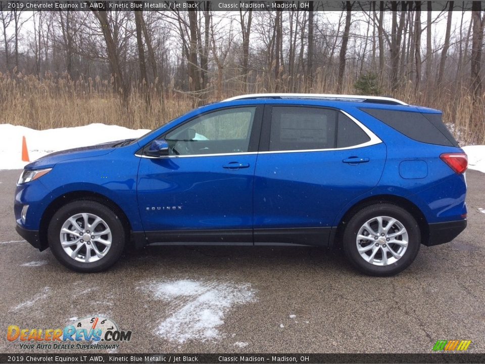 2019 Chevrolet Equinox LT AWD Kinetic Blue Metallic / Jet Black Photo #3
