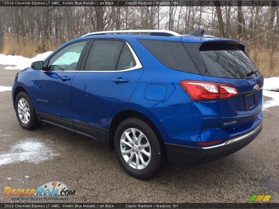 2019 Chevrolet Equinox LT AWD Kinetic Blue Metallic / Jet Black Photo #4