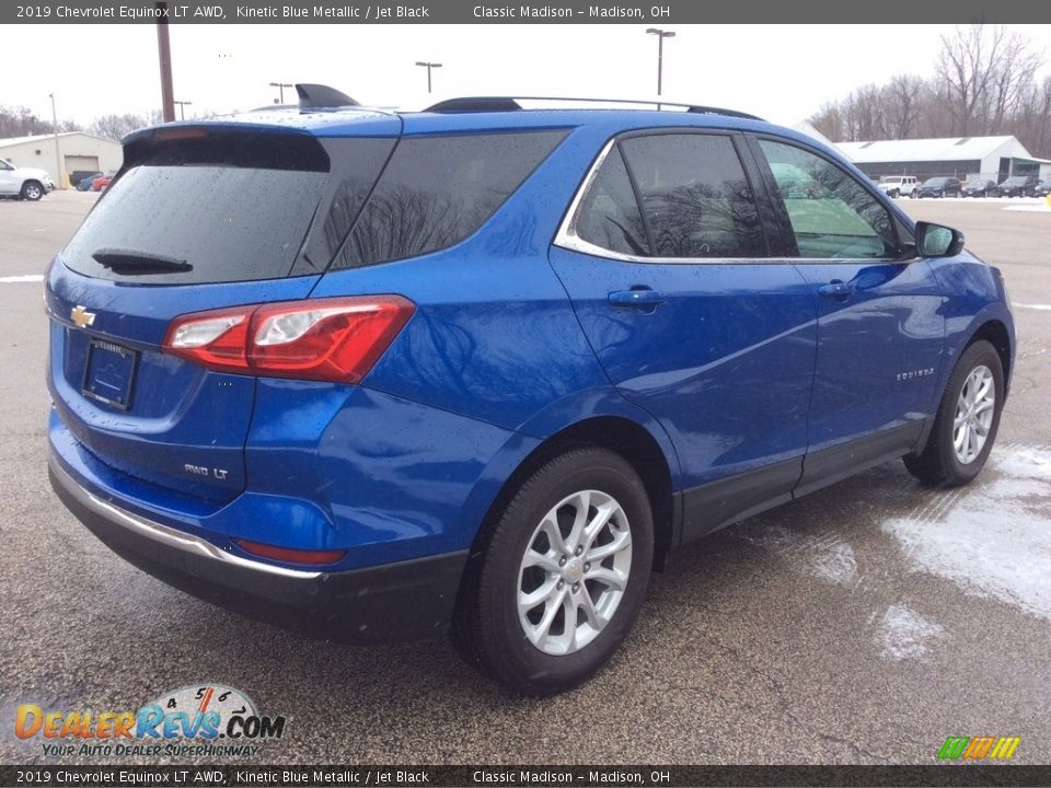 2019 Chevrolet Equinox LT AWD Kinetic Blue Metallic / Jet Black Photo #6