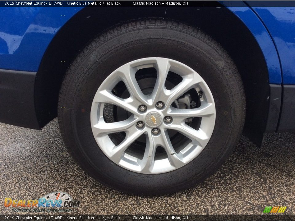 2019 Chevrolet Equinox LT AWD Kinetic Blue Metallic / Jet Black Photo #7