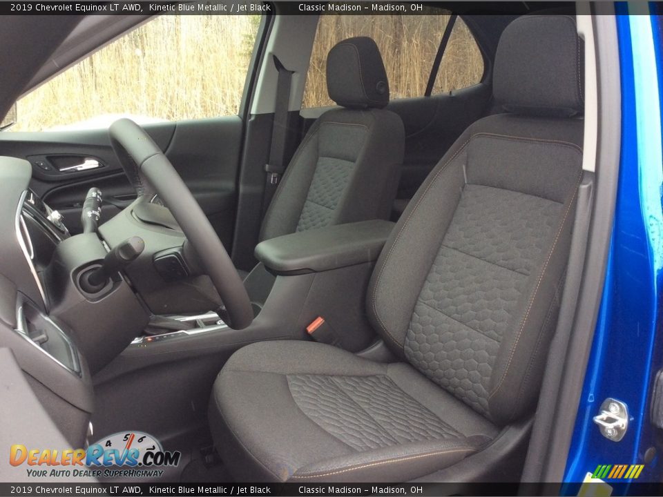 2019 Chevrolet Equinox LT AWD Kinetic Blue Metallic / Jet Black Photo #10