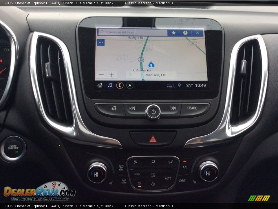 2019 Chevrolet Equinox LT AWD Kinetic Blue Metallic / Jet Black Photo #20