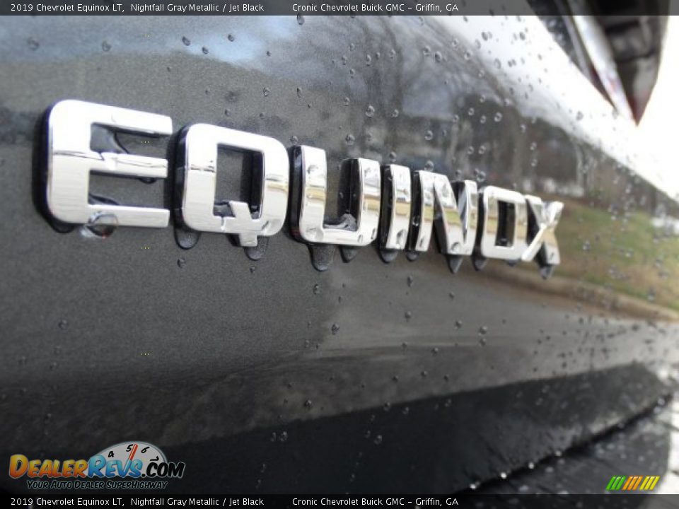 2019 Chevrolet Equinox LT Nightfall Gray Metallic / Jet Black Photo #8