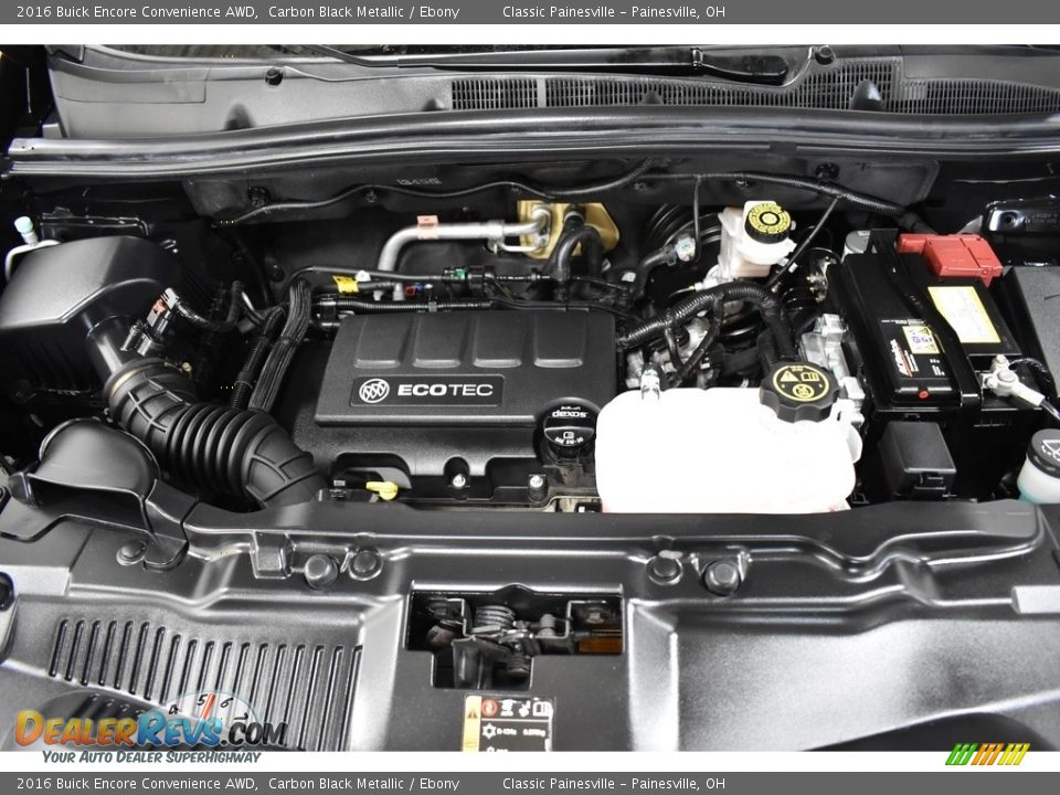 2016 Buick Encore Convenience AWD Carbon Black Metallic / Ebony Photo #6