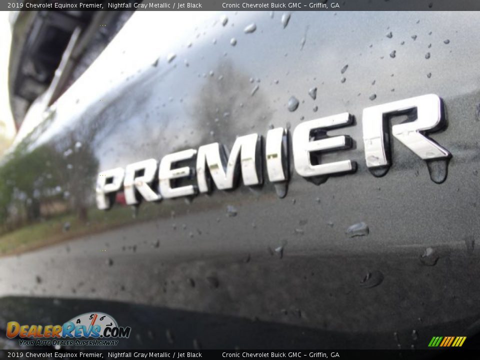 2019 Chevrolet Equinox Premier Nightfall Gray Metallic / Jet Black Photo #9