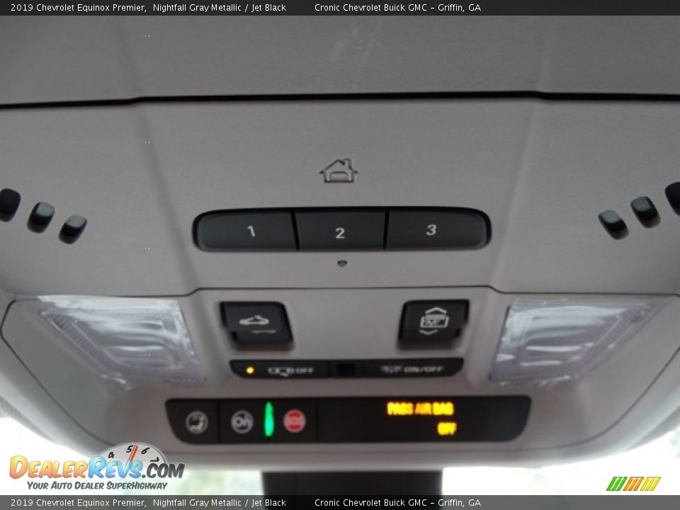 2019 Chevrolet Equinox Premier Nightfall Gray Metallic / Jet Black Photo #22