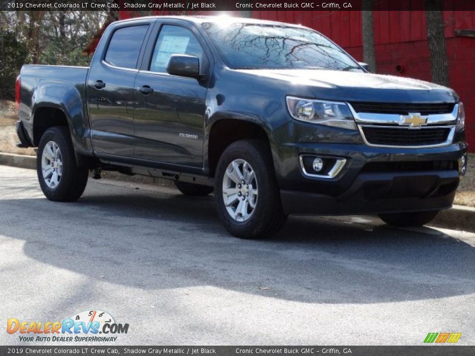 2019 Chevrolet Colorado LT Crew Cab Shadow Gray Metallic / Jet Black Photo #1