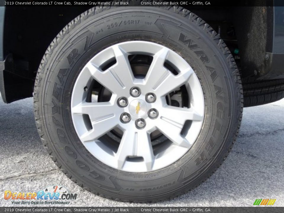 2019 Chevrolet Colorado LT Crew Cab Shadow Gray Metallic / Jet Black Photo #10