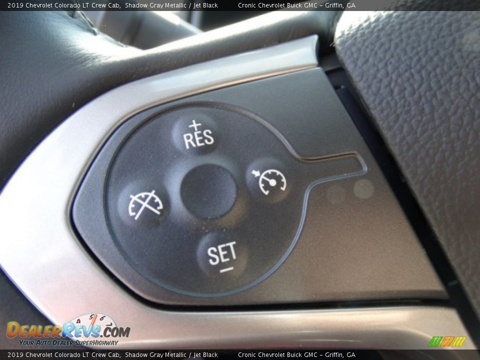 2019 Chevrolet Colorado LT Crew Cab Shadow Gray Metallic / Jet Black Photo #15