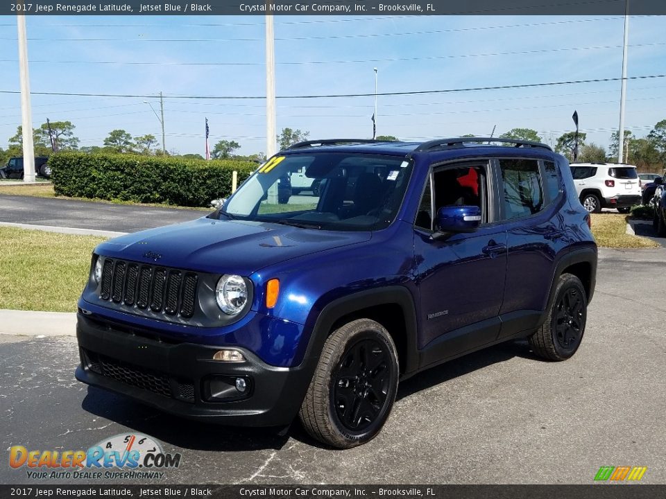 2017 Jeep Renegade Latitude Jetset Blue / Black Photo #1