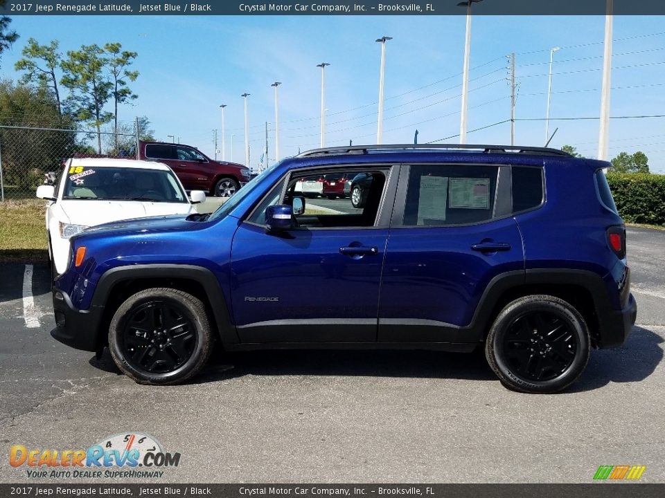 2017 Jeep Renegade Latitude Jetset Blue / Black Photo #2