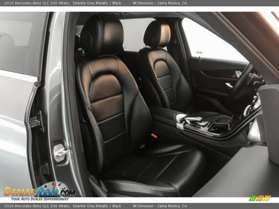 2016 Mercedes-Benz GLC 300 4Matic Selenite Grey Metallic / Black Photo #6