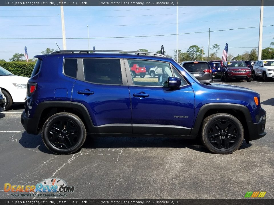 2017 Jeep Renegade Latitude Jetset Blue / Black Photo #6