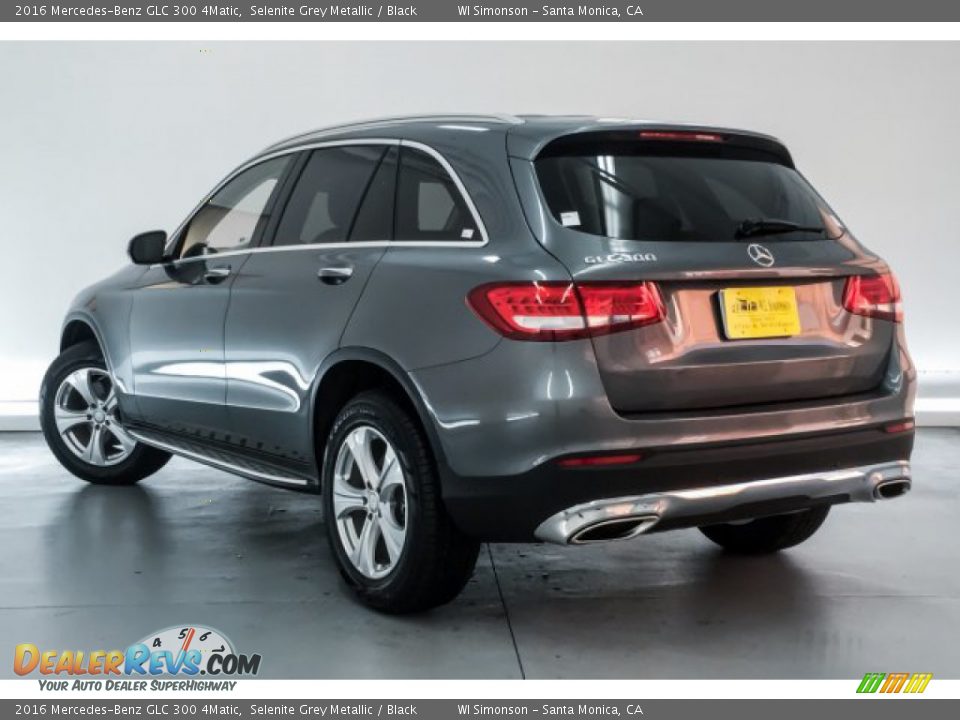 2016 Mercedes-Benz GLC 300 4Matic Selenite Grey Metallic / Black Photo #10