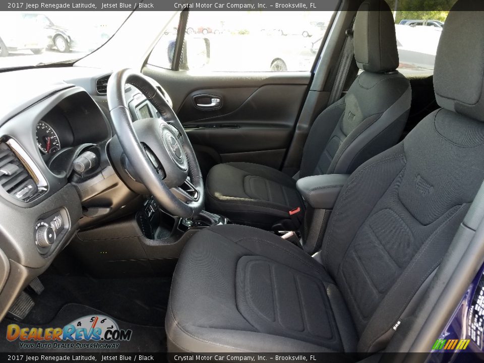 2017 Jeep Renegade Latitude Jetset Blue / Black Photo #9
