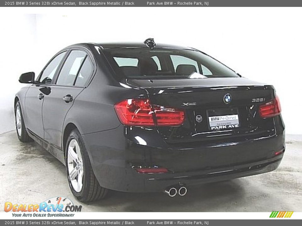 2015 BMW 3 Series 328i xDrive Sedan Black Sapphire Metallic / Black Photo #2