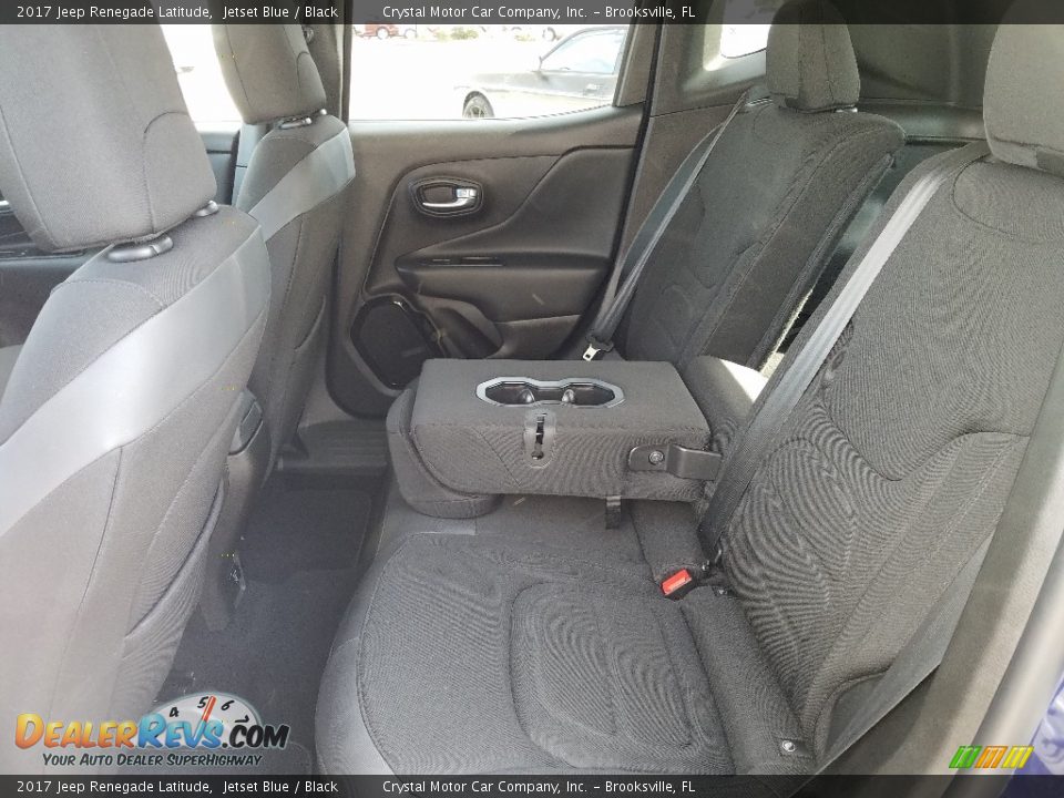2017 Jeep Renegade Latitude Jetset Blue / Black Photo #10