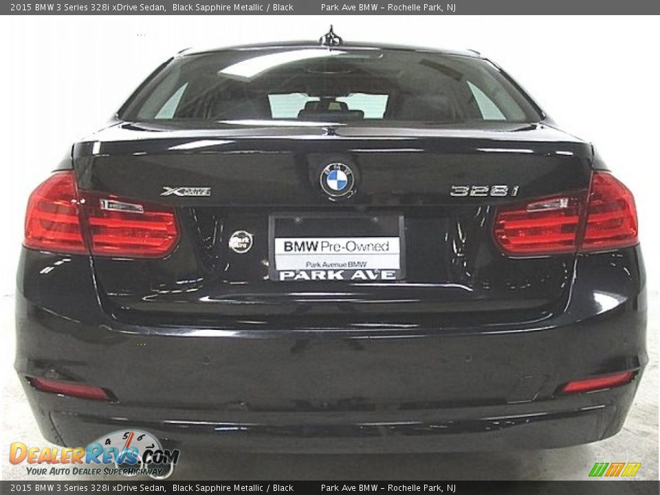 2015 BMW 3 Series 328i xDrive Sedan Black Sapphire Metallic / Black Photo #3
