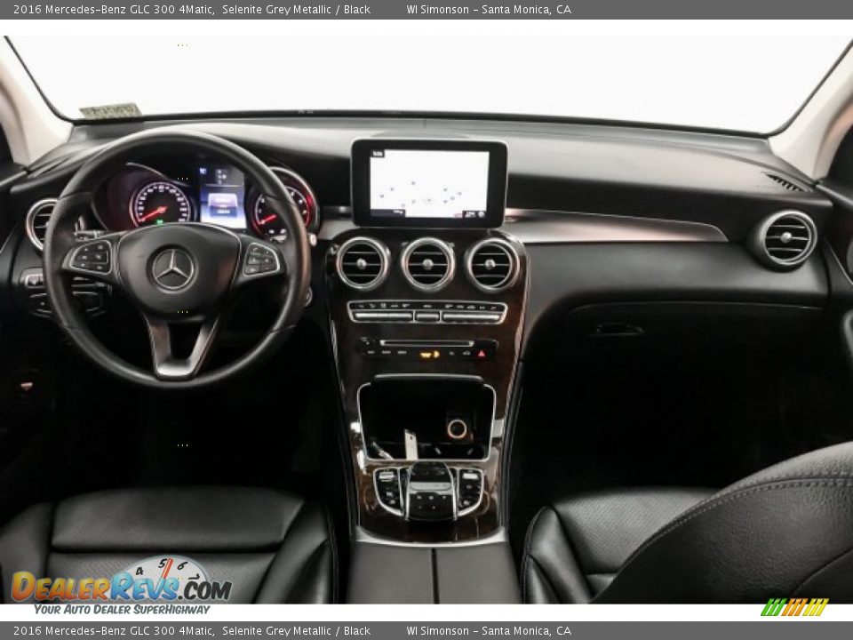 2016 Mercedes-Benz GLC 300 4Matic Selenite Grey Metallic / Black Photo #18