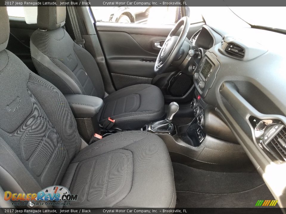 2017 Jeep Renegade Latitude Jetset Blue / Black Photo #12