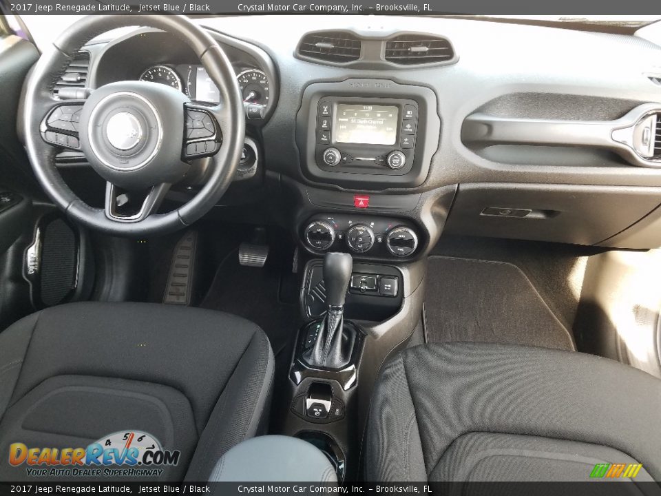 2017 Jeep Renegade Latitude Jetset Blue / Black Photo #13