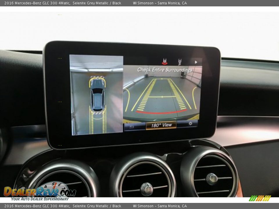 2016 Mercedes-Benz GLC 300 4Matic Selenite Grey Metallic / Black Photo #22