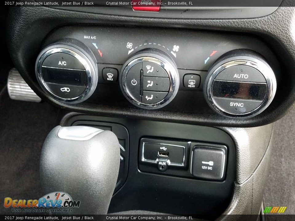 2017 Jeep Renegade Latitude Jetset Blue / Black Photo #16