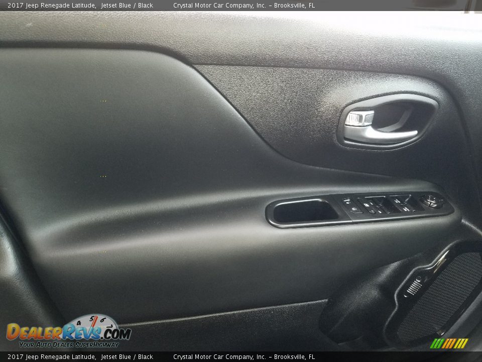2017 Jeep Renegade Latitude Jetset Blue / Black Photo #17