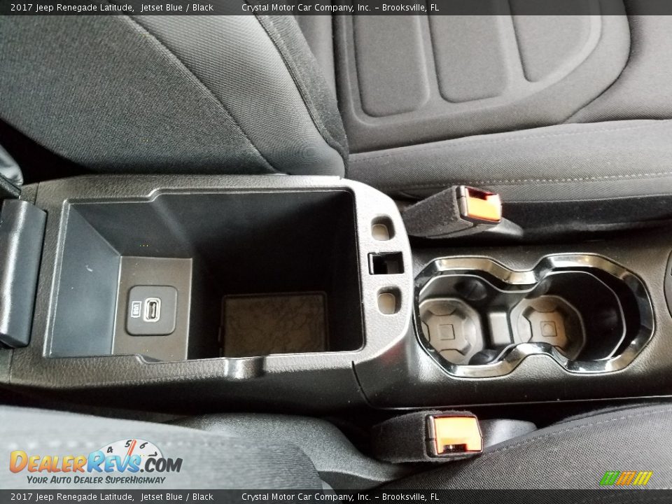 2017 Jeep Renegade Latitude Jetset Blue / Black Photo #18