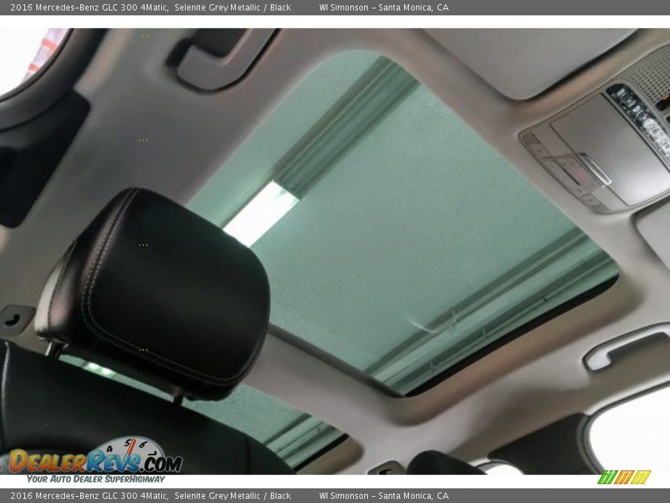 2016 Mercedes-Benz GLC 300 4Matic Selenite Grey Metallic / Black Photo #30