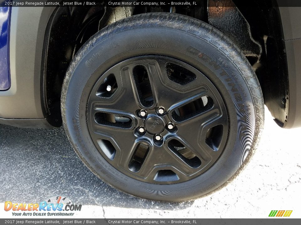 2017 Jeep Renegade Latitude Jetset Blue / Black Photo #20