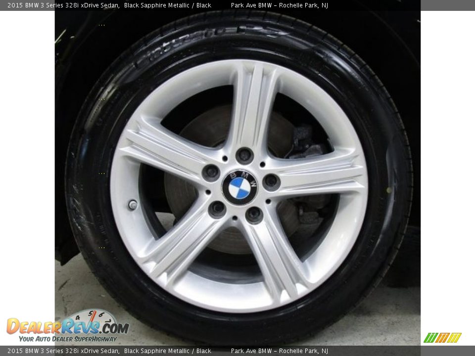 2015 BMW 3 Series 328i xDrive Sedan Black Sapphire Metallic / Black Photo #28