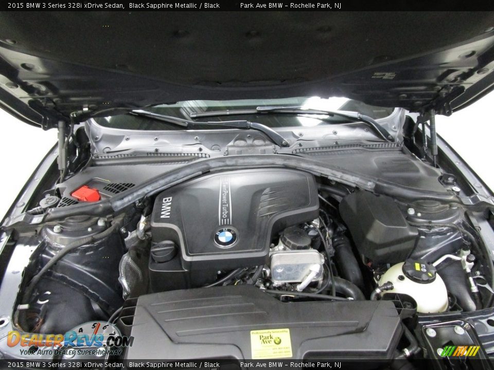 2015 BMW 3 Series 328i xDrive Sedan Black Sapphire Metallic / Black Photo #29