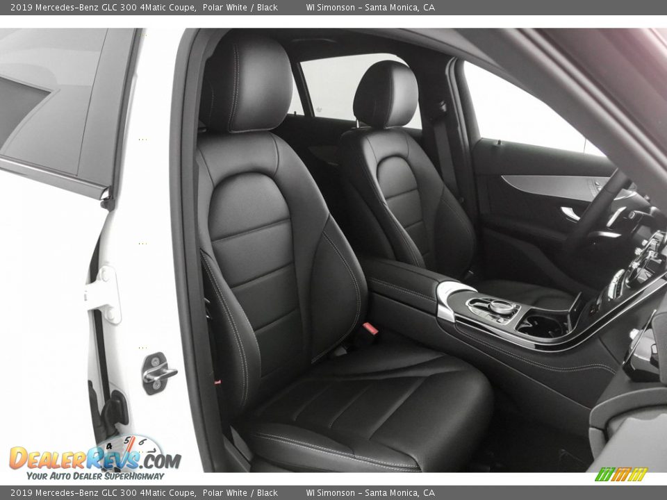 2019 Mercedes-Benz GLC 300 4Matic Coupe Polar White / Black Photo #5