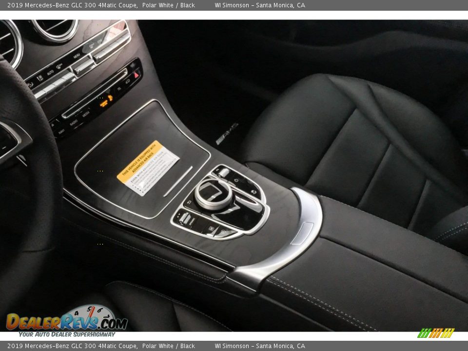 2019 Mercedes-Benz GLC 300 4Matic Coupe Polar White / Black Photo #7