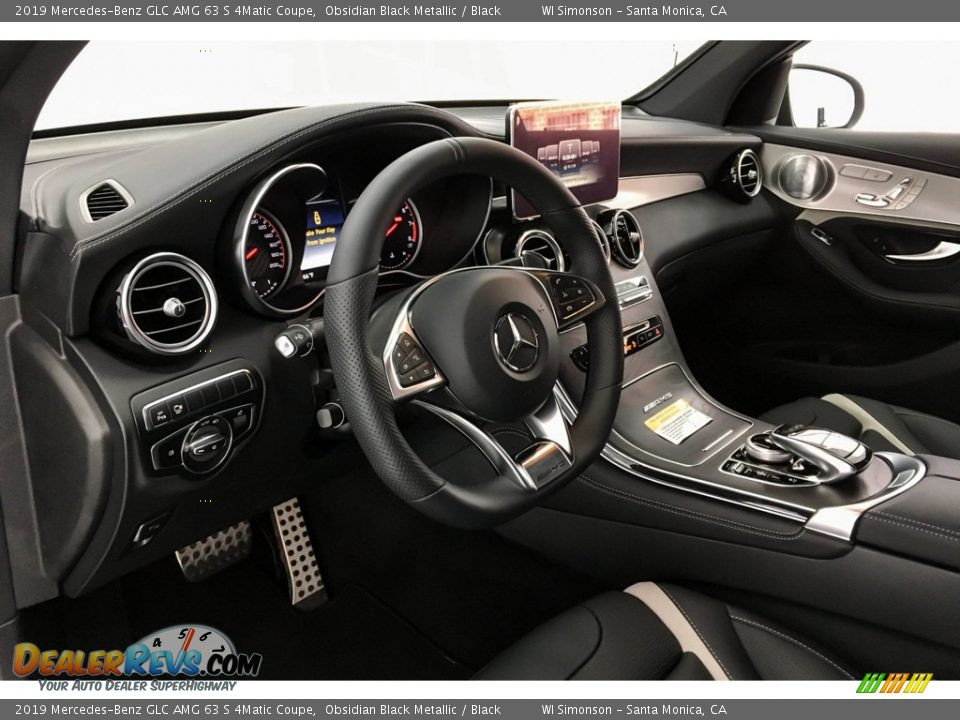 2019 Mercedes-Benz GLC AMG 63 S 4Matic Coupe Obsidian Black Metallic / Black Photo #4