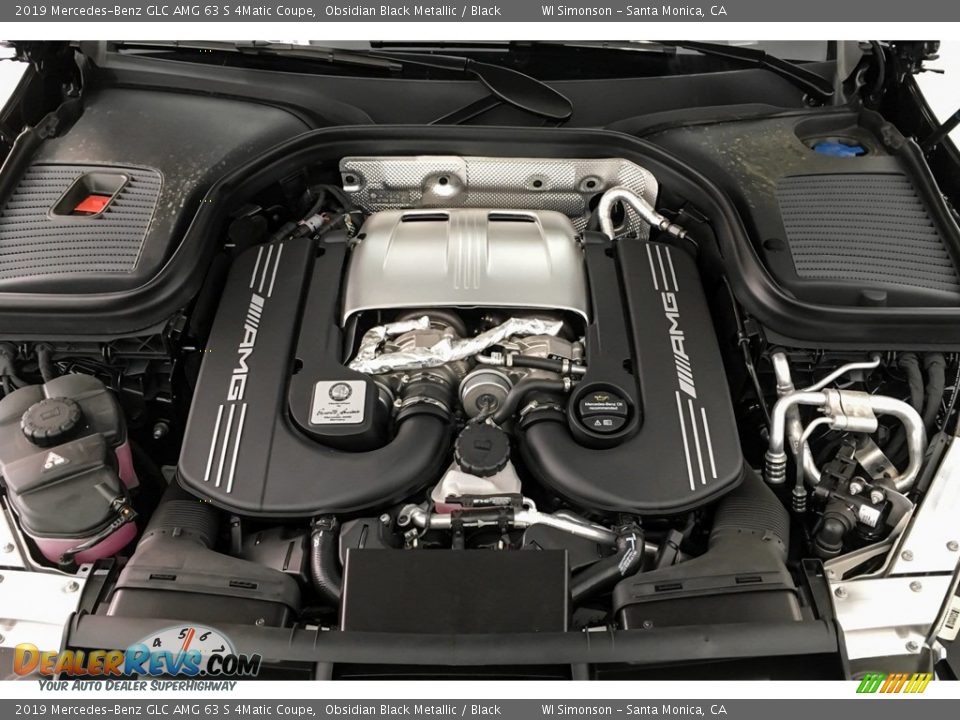 2019 Mercedes-Benz GLC AMG 63 S 4Matic Coupe 4.0 Liter AMG biturbo DOHC 32-Valve VVT V8 Engine Photo #8