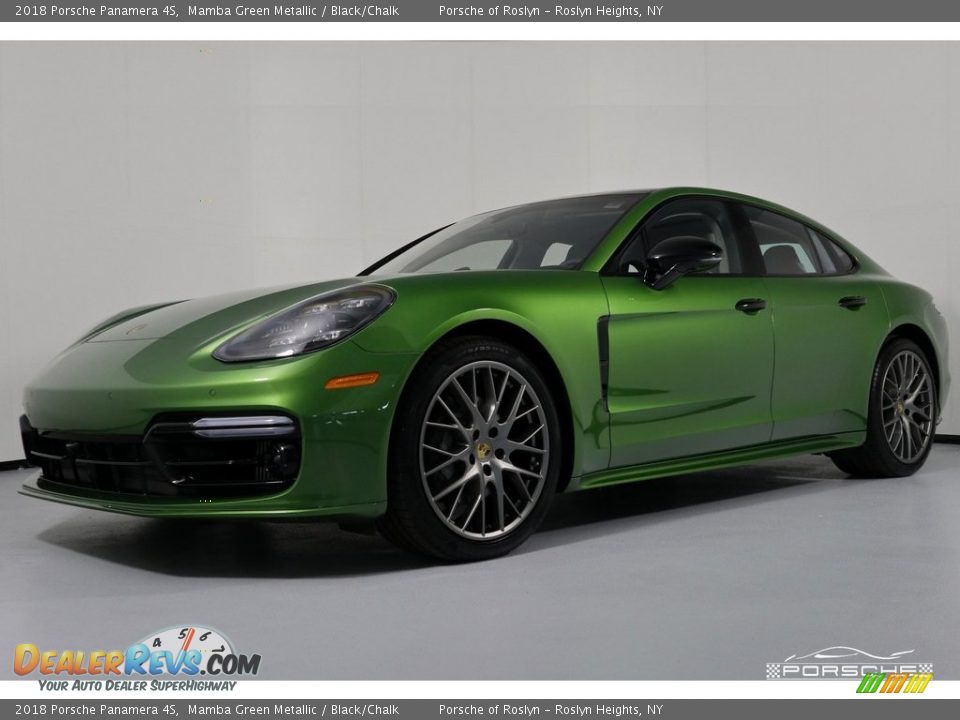 Mamba Green Metallic 2018 Porsche Panamera 4S Photo #6