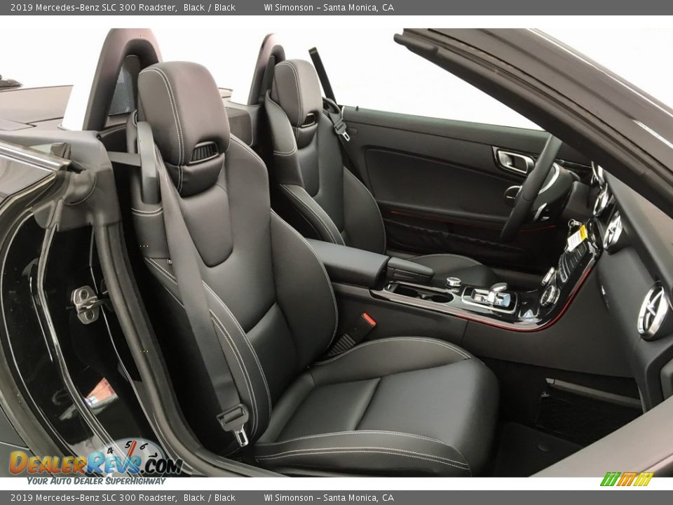 2019 Mercedes-Benz SLC 300 Roadster Black / Black Photo #5