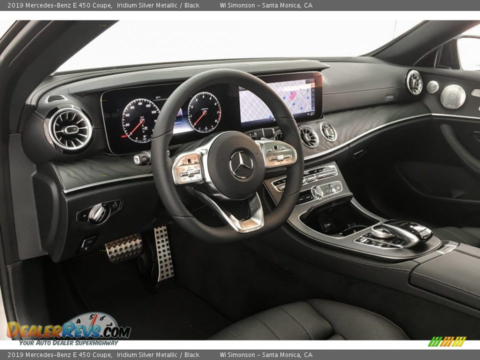 2019 Mercedes-Benz E 450 Coupe Iridium Silver Metallic / Black Photo #5