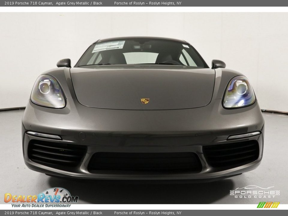 2019 Porsche 718 Cayman Agate Grey Metallic / Black Photo #2