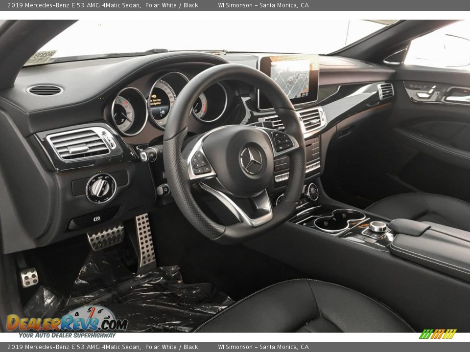 2019 Mercedes-Benz E 53 AMG 4Matic Sedan Polar White / Black Photo #4