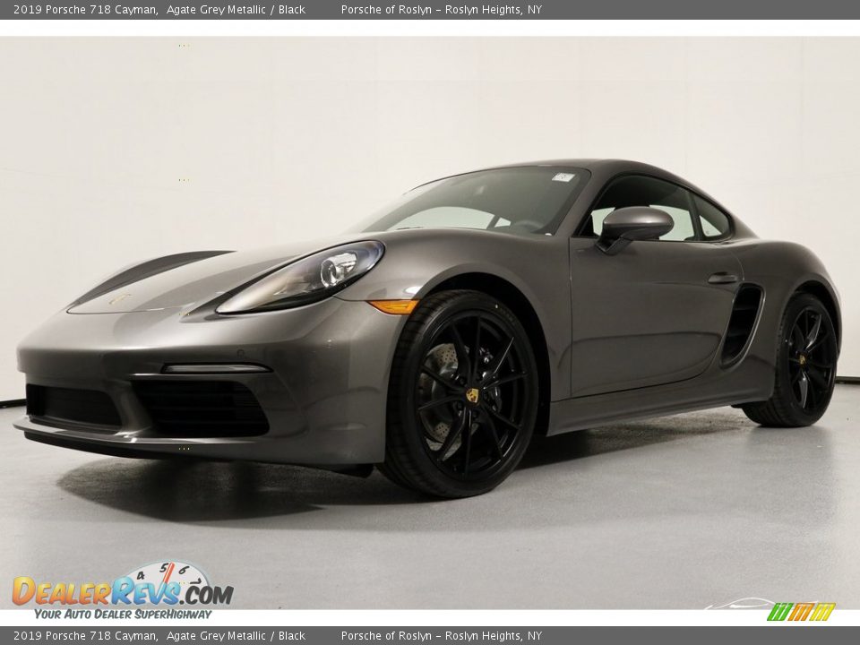 2019 Porsche 718 Cayman Agate Grey Metallic / Black Photo #5
