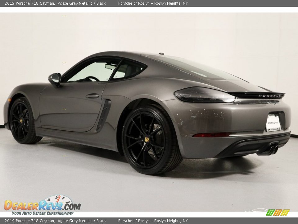 2019 Porsche 718 Cayman Agate Grey Metallic / Black Photo #6