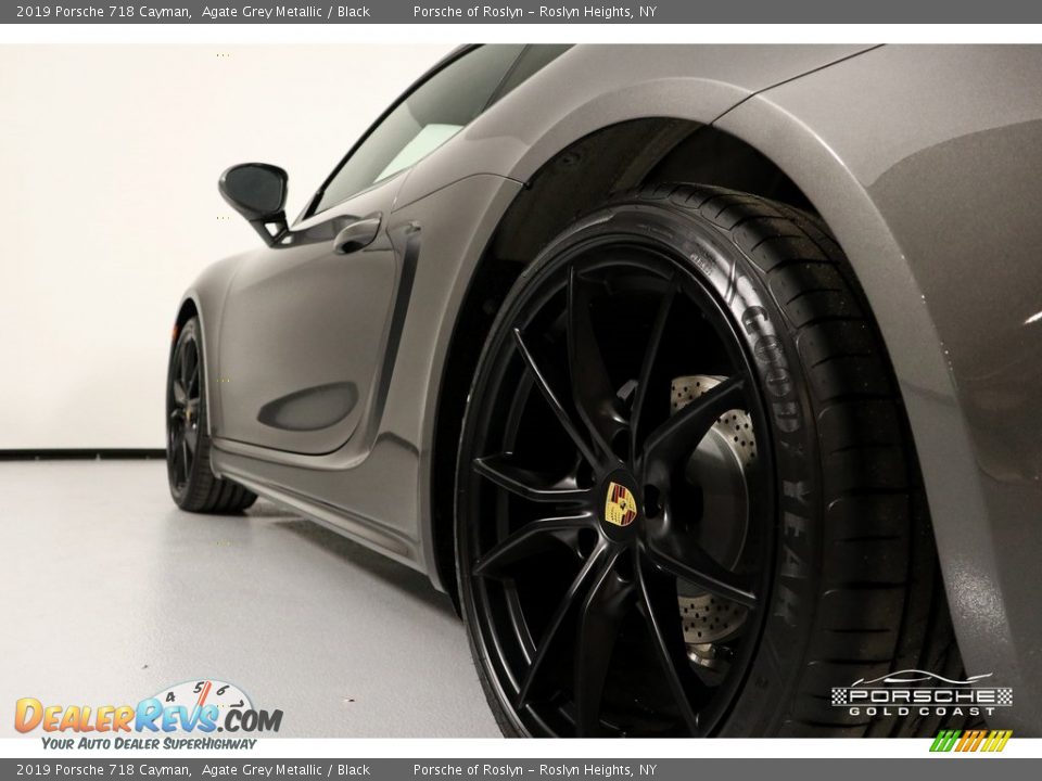 2019 Porsche 718 Cayman Agate Grey Metallic / Black Photo #7
